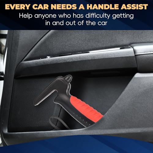 4 in 1 Car Handle Assist for Elderly Car Door Handle - Multifunction Car Transfer Aid - Help Elderly Get Out of Car, Auto Cane Portable Vehicle Support Handle for Seniors, Handicapped, Max 450 Pounds - size: 1pcs