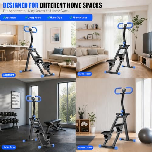KINMAC Stair Stepper for Home, Foldable Stair Climber