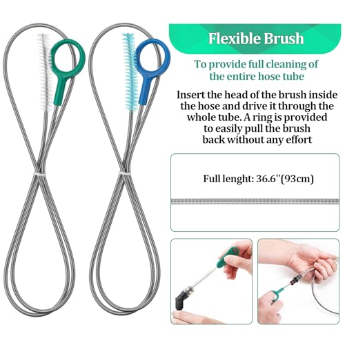 Feekoon Reservoirs Backpack Hydration Bladder Cleaning Kit - color: Blue & Green