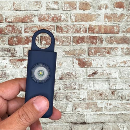 The Original Personal Safety Alarm for Women - Loud Siren, Strobe Light and Key Chain 2.0 Version (Navy Blue) - color: Navy Blue