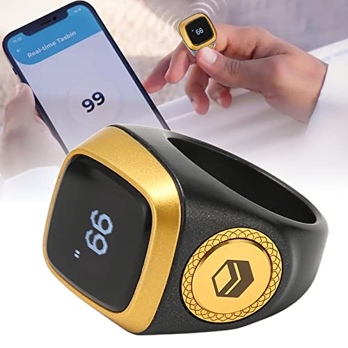 Digital Tally Counter Ring, 20mm, Black