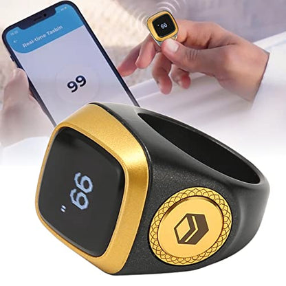 Digital Tally Counter Ring, 20mm, Black