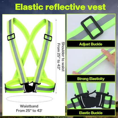 30 Pcs Reflective Vest, High Visibility Safety