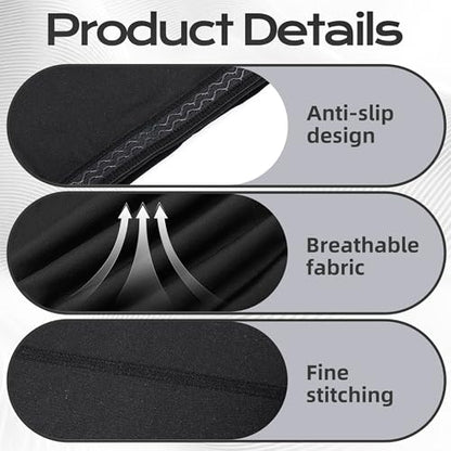 3 Pcs Leg Sleeves Compression - color: With Grey