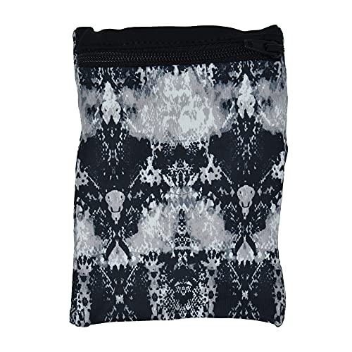 Sprigs Banjees 2 Pocket Wrist Wallet - color: Black Abstract