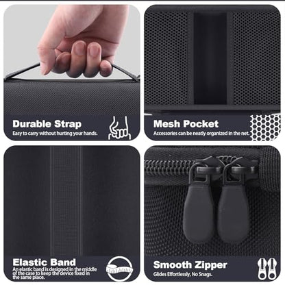 khanka Case for HALO Bolt Ultimate 3.0/2.0/Air+1750 Jump Starter,Black - color: Black, style: For Halo Bolt Ultimate 2.0/Halo Bolt Air +1750