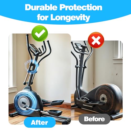 2 Pcs Elliptical Exercise Machine Lubricant, Lube Apply to Under Desk Ellipse Leg Exerciser for Home, Electric Seated Foot Pedal Exerciser, Reduce Nosie & Keep Machine Running Smoothly