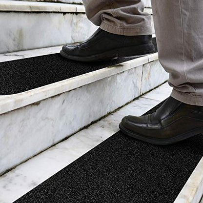 Non-Slip Stair Treads 6 x 24 inch 3-Pack Outdoor Grip Tape