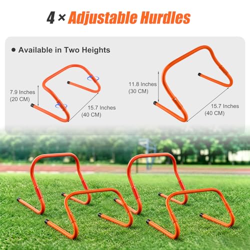 Agility Training Equipment for Soccer, Basketball, Football and Baseball Training