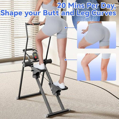 SEWD 2-in-1 Stair Stepper & Ab Machine Cardio Workout Equipment