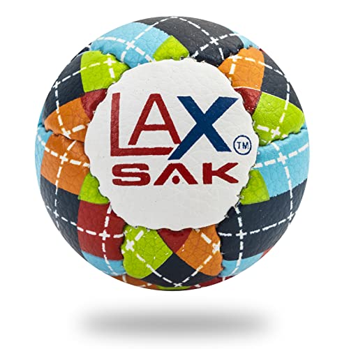 Soft Practice Lacrosse Balls,1, 2, 3, 6, 12, 24, 36, 60, & 120 Packs - Same Weight & Size as a Regulation Lacrosse Balls, Great for Indoor & Outdoor Practices, Less Bounce & Minimal Rebounds - color: Argyle, size: 1 Pack