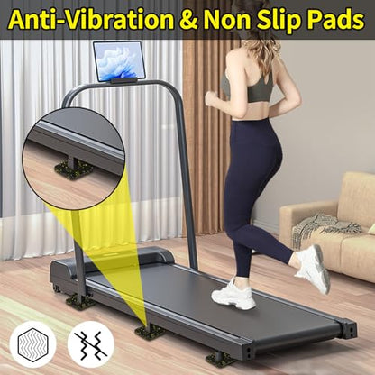 6 Pcs Walking Pad Mat, Rubber for Protect Floors,Noise Reduction