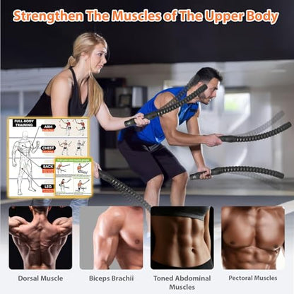 Weighted Ropeless Battle Ropes -1 lbs Each