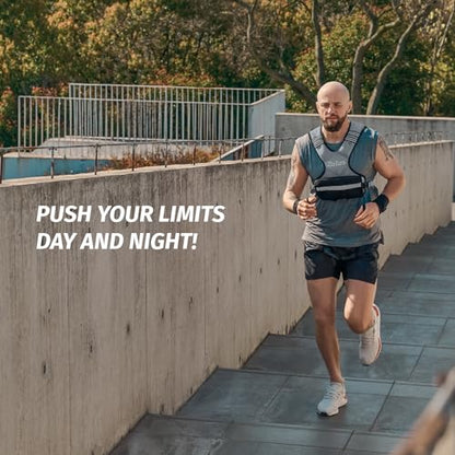 ZELUS Weighted Vest for Men Women,Adjustable 4-32lb Vest, Removable Weights - color: Gray, size: 11-20 lb.