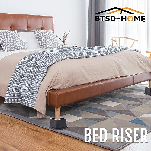 BTSD-home Furniture Risers 2 Inch - color: 2 Inch, size: 4 Pack