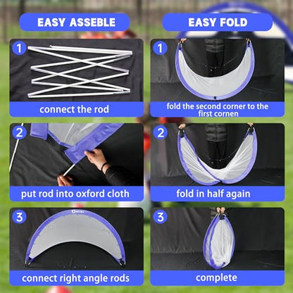 Onini Upgrade 6 Foot Pop Up Soccer Goals27