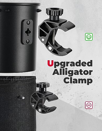 KEMIMOTO Motorcycle Cup Holder with Metal Clamp, Bike Water Bottle Holder