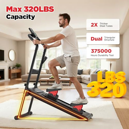Magnetic Stair Stepper Vertical Climber - Home Cardio Machine