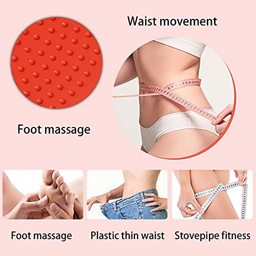 Body-Sculpting Ab Rotating Twisting Waist Disc, Body Sculpting Abdominal Muscle Exercise Balance Board Disc Twister for with 8 Magnets, PURLE