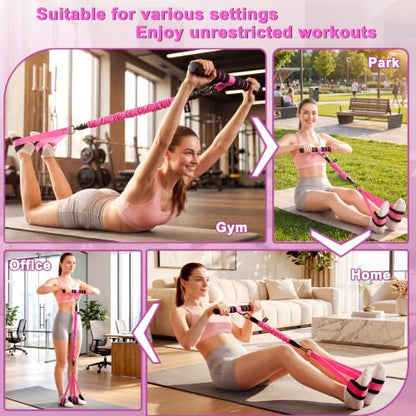 Upgraded Multifunctional Pedal Resistance Band – Sit-up Fitness Equipment