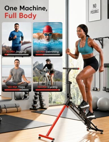 Stair Stepper for Home, 3-Mode Folding Stairmaster with Handlebar
