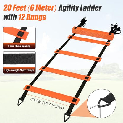 Agility Training Equipment for Soccer, Basketball, Football and Baseball Training