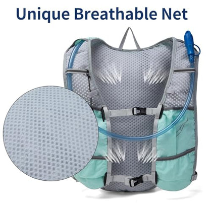 Carey STEN Hydration Backpack Running Vest for Women 1.5L Water Bag - color: Pink