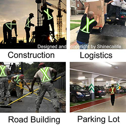2" Wider Reflective Safety Vest,60% More High Vis,Women Men S-2XL,3XL-5XL - size: 3X-Large-5X-Large