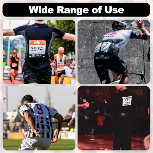 Running Bib Clips - color: Mixed Colors
