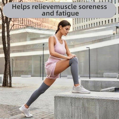 3 Pcs Leg Sleeves Compression - color: With Grey