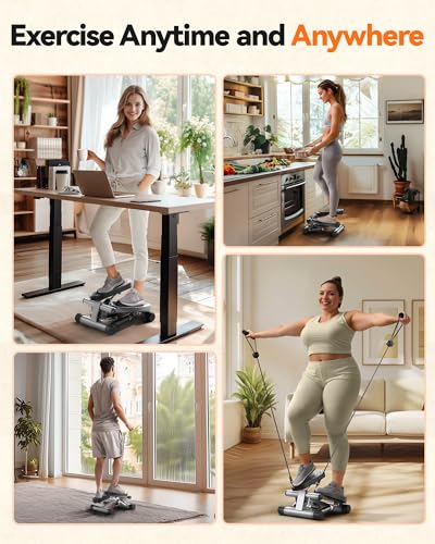 Niceday Steppers for Exercise at Home, Mini Stepper with 300LBS Capacity