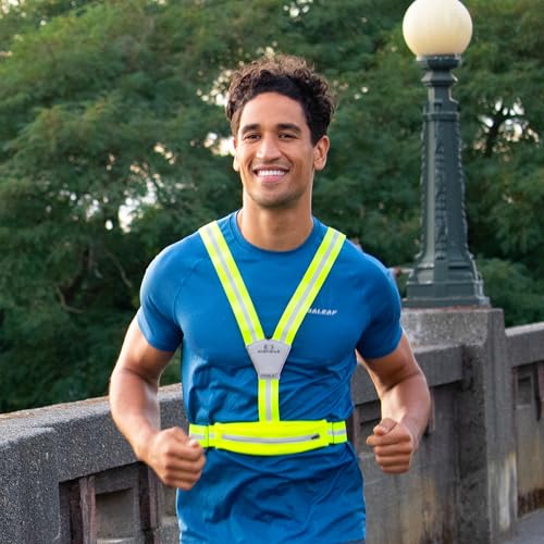 Amphipod Xinglet Pocket Luxe Reflective Vest, Zippered Storage - OS