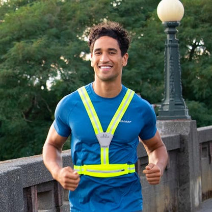 Amphipod Xinglet Pocket Luxe Reflective Vest, Zippered Storage - OS