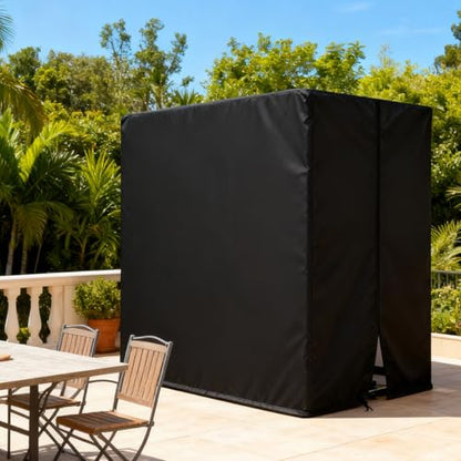 Outdoor Workout Equipment Cover, Weatherproof Gym Equipment Cover - size: 41"L x 68.9"W x 74.8"H
