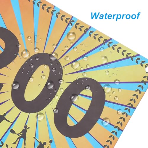 PATIKIL Tearproof Running Bib Numbers, Wheat Ears Waterproof Race Competitor Numbers with Safety Pin for Marathon Sports Game Competition Runner - style: 1-200