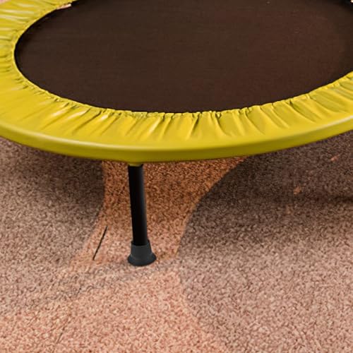 2 Pcs Rubber Trampoline Leg Covers, Non Slip Replacement Feet Pads Floor