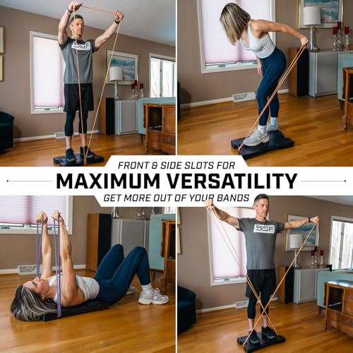 Serious Steel Fitness Resistance Band Footplate - UHMWPE Non-Slip Base for Resistance Training, Squats, Deadlifts, and More – Portable, Lightweight, and Built to Last. - style: UHMWPE - V2 Pro