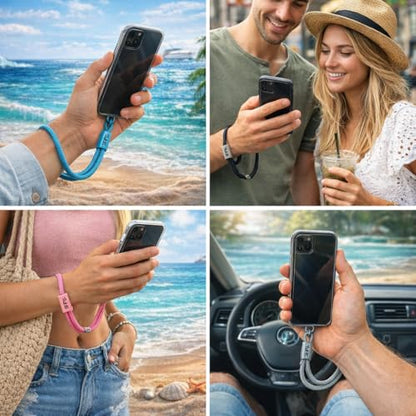 Salt Life Phone Lanyard Wrist Strap – Cell Phone Lanyard with Tether Tab, Anti-Loss Phone Wrist Strap for Any Smartphones - color: Aqua