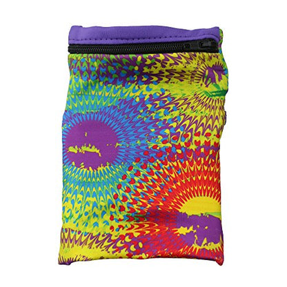 Sprigs Banjees 2 Pocket Wrist Wallet - color: Spin Art