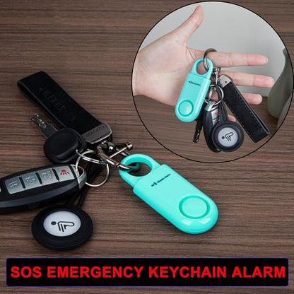 2 Pack Personal Alarm Replaceable Battery | Ultra-Lightweight 0.7 oz - color: Aqua