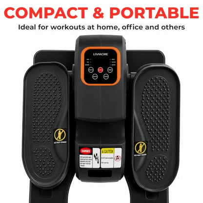 Livmore Electric Stepper with LCD Display & Remote - color: Black