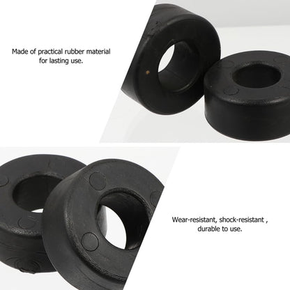 ARTIBETTER 4Pcs Shock Absorber Rubber Ring Pads for Fitness Equipment Non-Slip Wear-Resistant Feet Bumpers for Home Gym Exercise Machine Protection