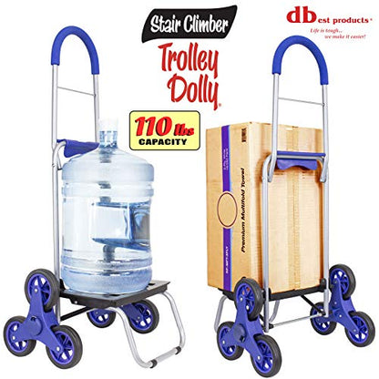 Stair Climber Trolley Dolly - color: Blue, style: Standard
