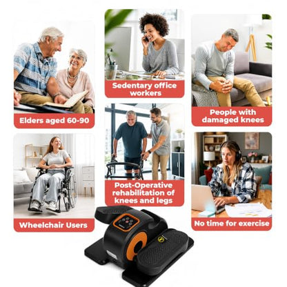 Livmore Electric Stepper with LCD Display & Remote - color: Black