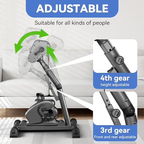 Legs Arms Electric Exercise Bike Active Passive Knee Pedal Trainer Physical Therapy Assisted Rehabilitation Home Fitness Equipment For Seniors