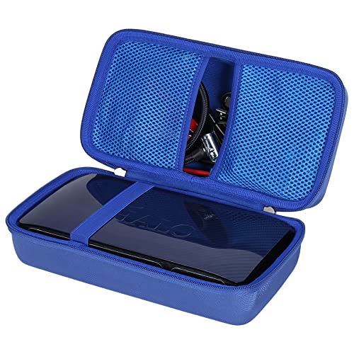 khanka Hard Travel Case Replacement for Halo Bolt 58830/57720 / Air 58830 / ACDC Max 55500 mWh Portable Emergency Power Kit, Portable Phone Laptop Charger, Case Only (Blue) - color: Blue, style: For Halo Bolt 58830/57720 / Air 58830 /Acdc Max 55500 Mwh