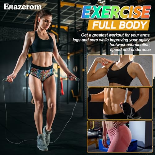 Jump Rope for Women Men Kids, Adjustable Skipping Rope with Ball Bearings, Professional Jumping Rope with Foam Handles, Tangle-Free Rapid Speed Jump Ropes for Fitness Workout Boxing Exercise - color: Green