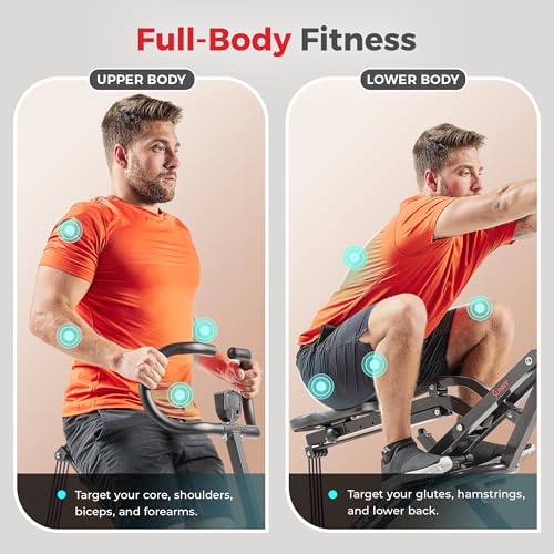 Sunny Health & Fitness Row-N-Ride Squat Assist Trainer for Home Exercise - color: Black