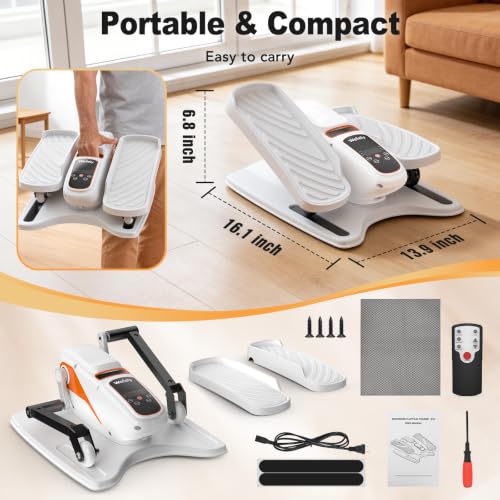 Under Desk Elliptical Exercise Machine Leg Exerciser for Senior