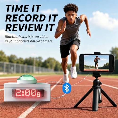 Speed Training Timer with Button and Bluetooth Video Control